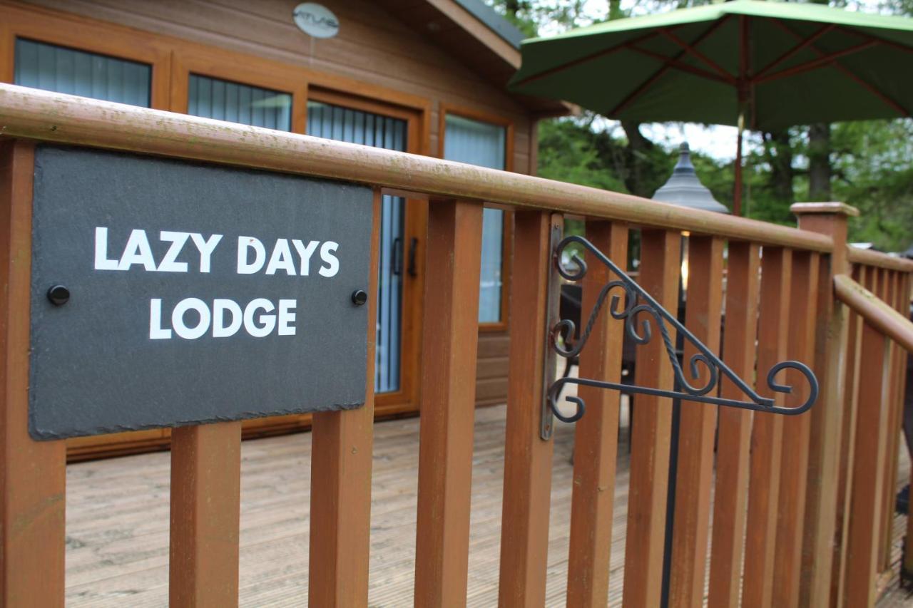 Lazy Days Lodge Glendevon Kültér fotó