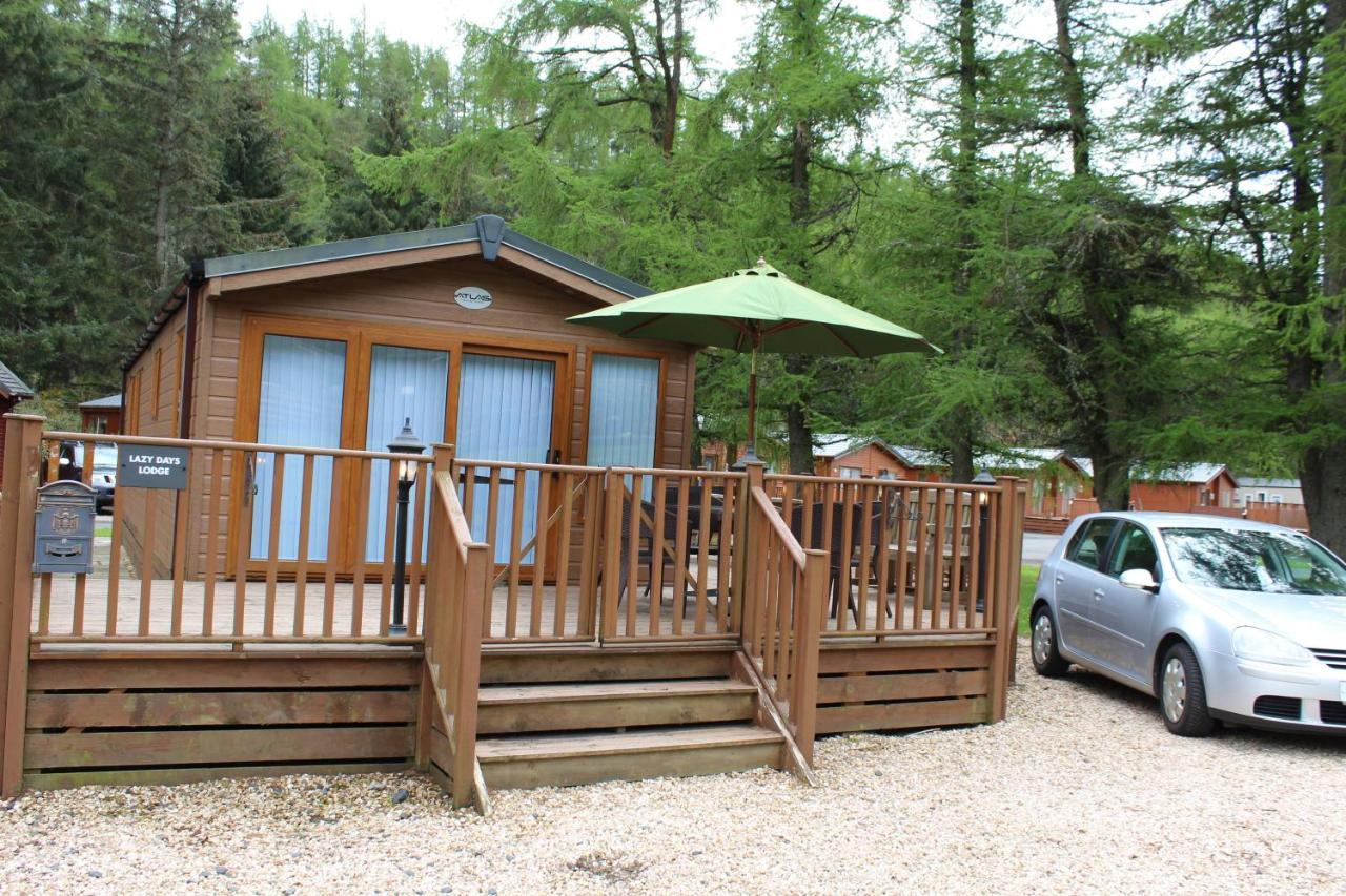 Lazy Days Lodge Glendevon Kültér fotó