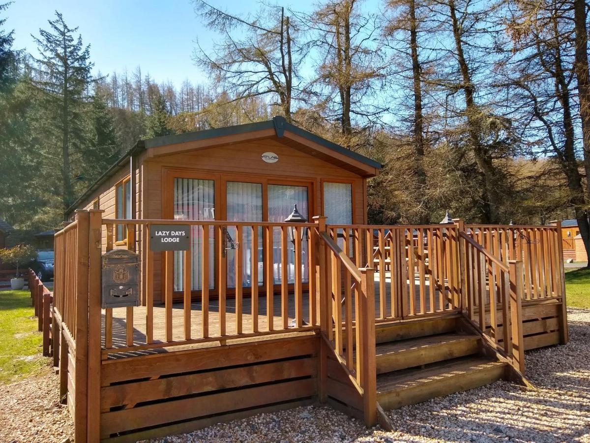 Lazy Days Lodge Glendevon Kültér fotó